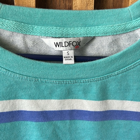 WILDFOX Loungewear Sweatshirt Boxy Fit. S - Picture 6 of 8